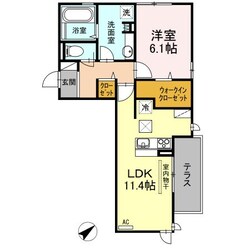 Ｄ-roomエル・セントロの物件間取画像